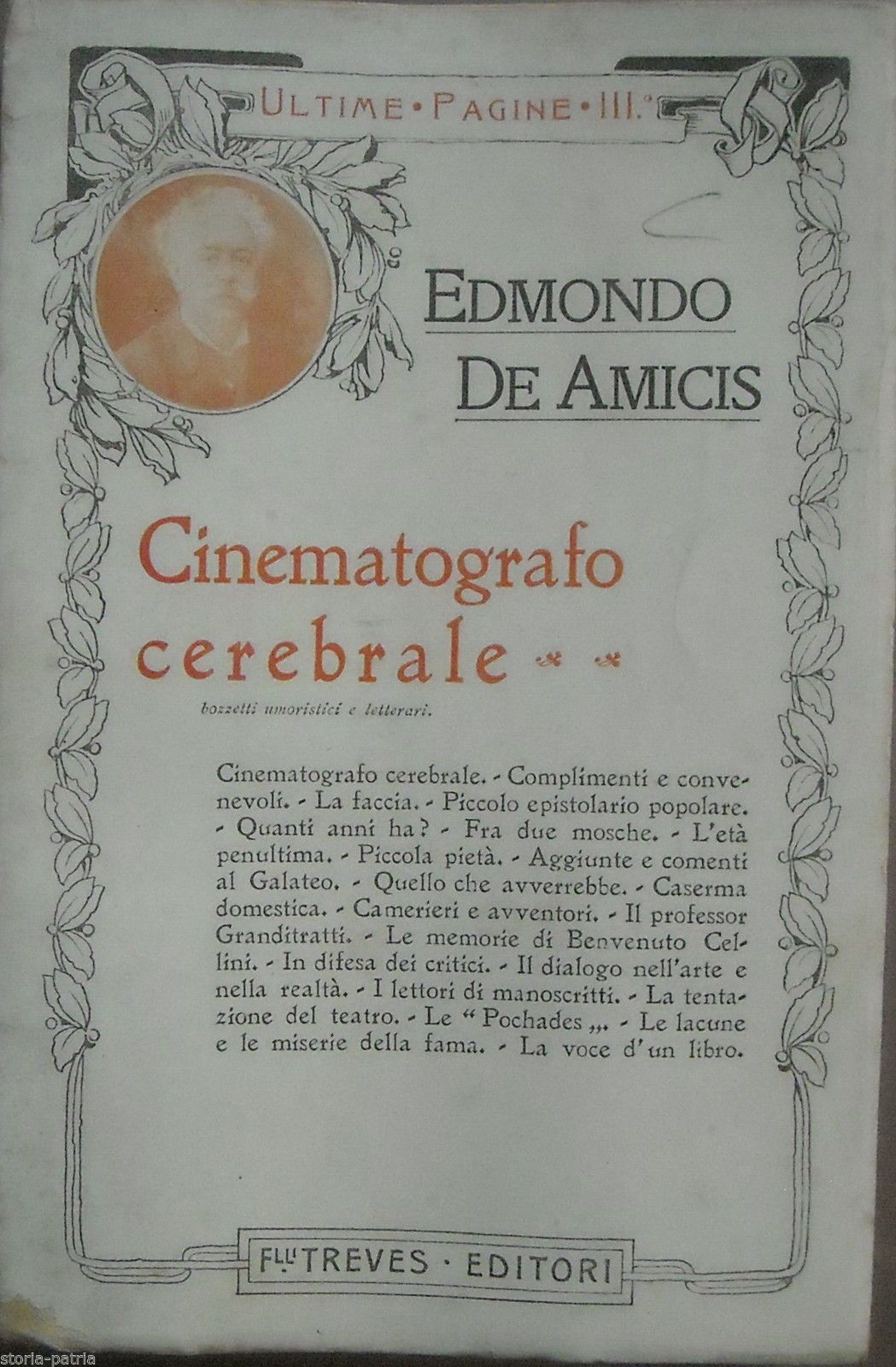 Cinematografo Cerebrale: Bozzetti Umoristici E Letterari (1909)