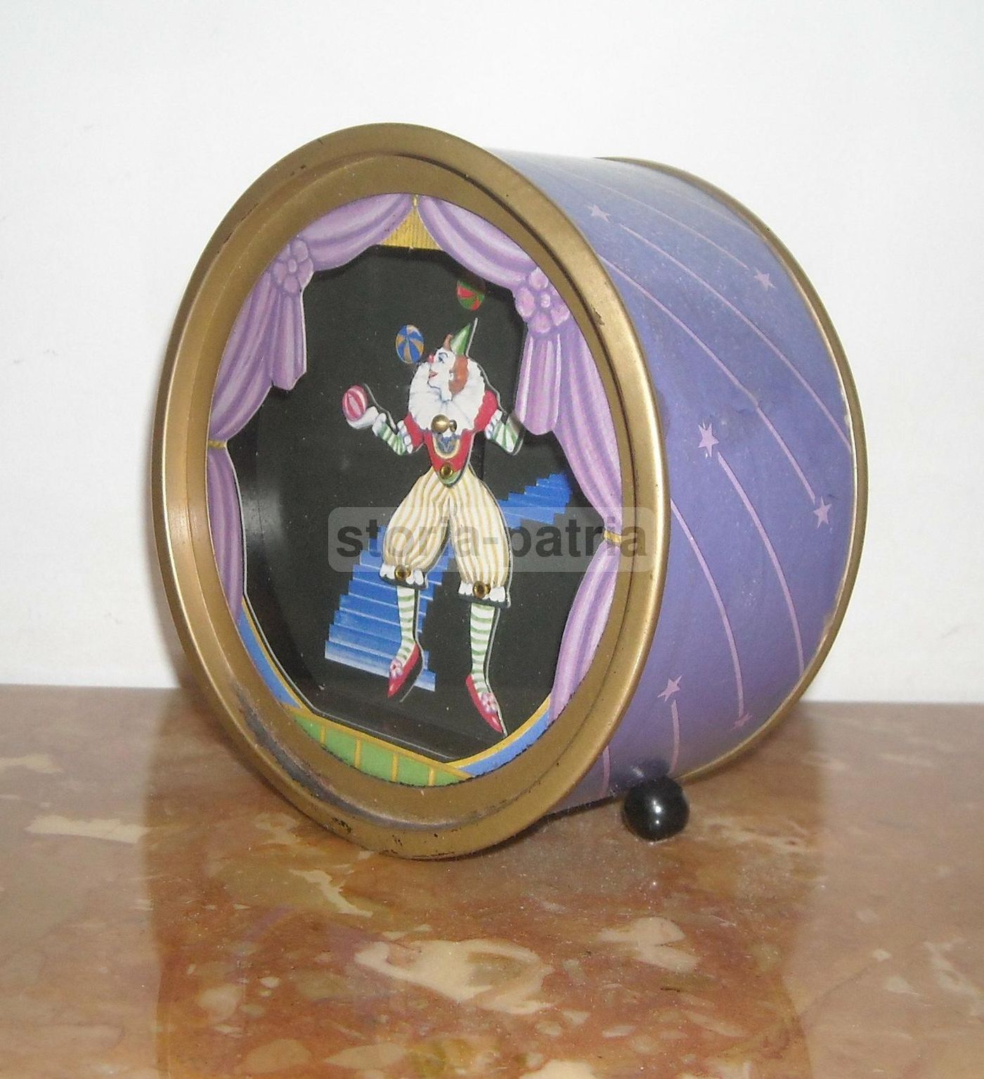 Carillon Clown Circo Vintage Giapponese Anni 60 70