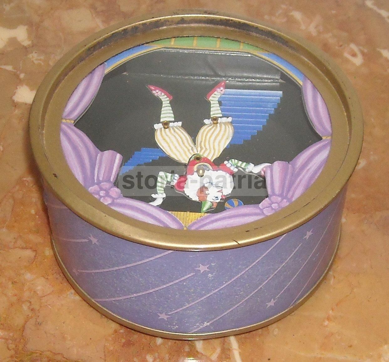 Carillon Clown Circo Vintage Giapponese Anni 60 70
