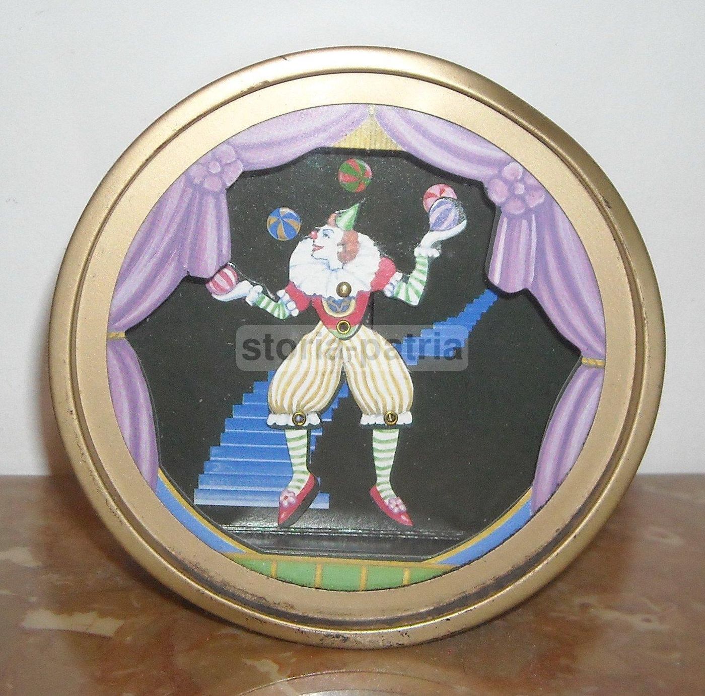Carillon Clown Circo Vintage Giapponese Anni 60 70