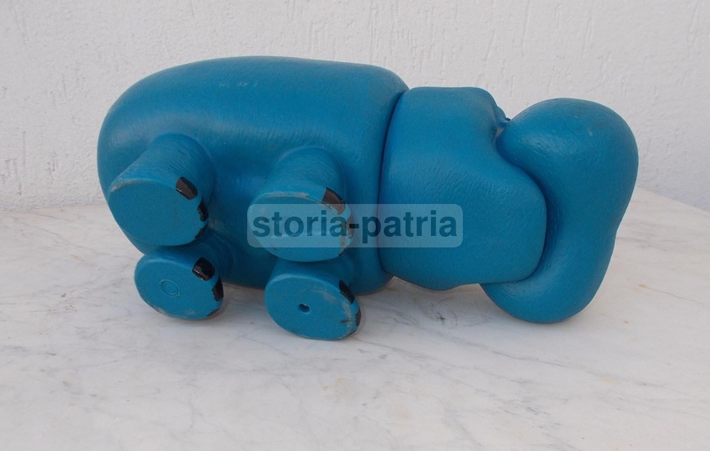 Ippopotamo Pippo Lines, Design Armando Testa, Anni '70