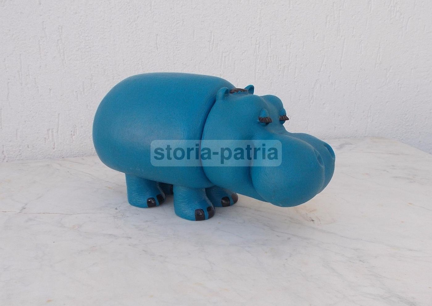Ippopotamo Pippo Lines, Design Armando Testa, Anni '70