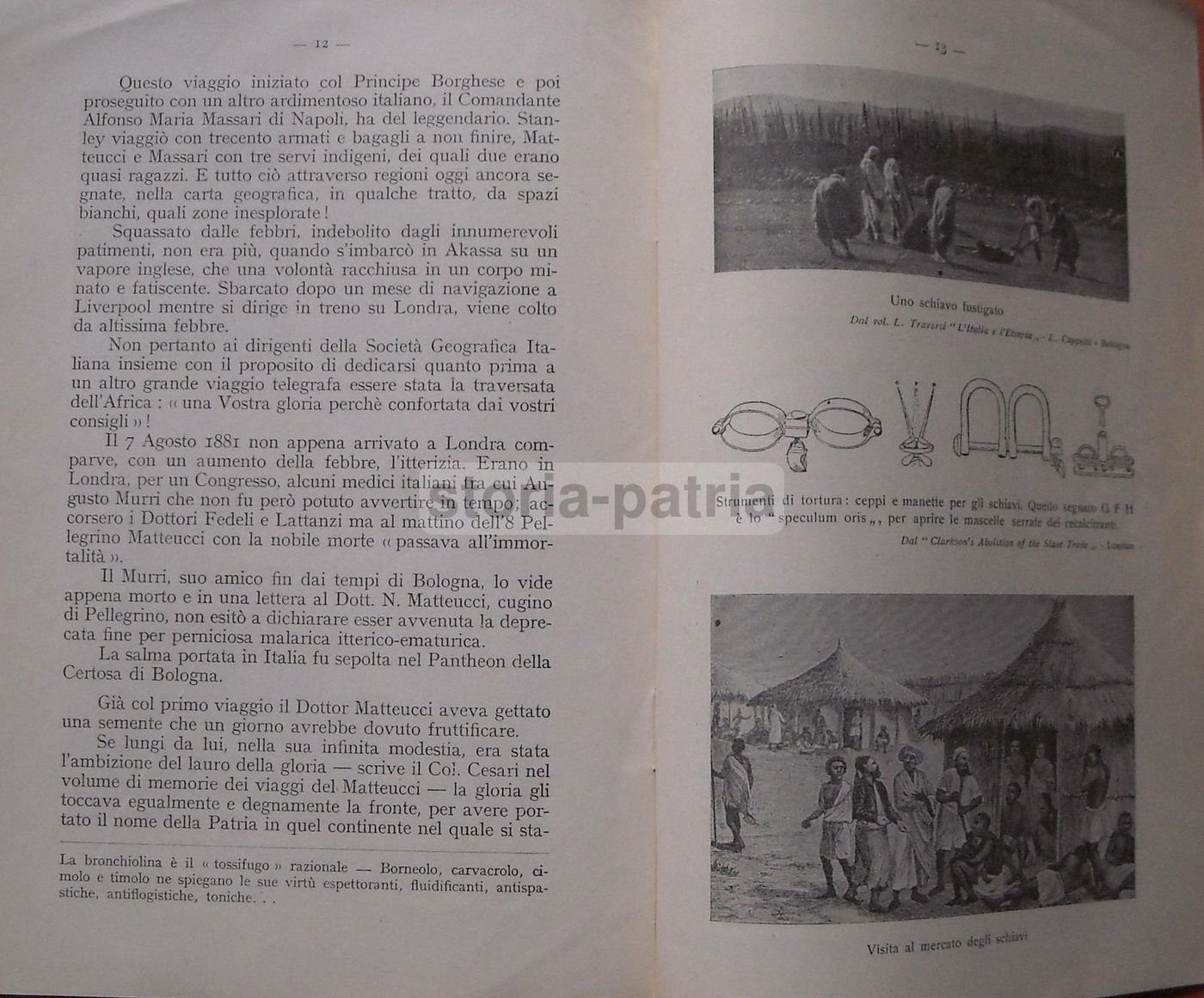 Medici Italiani Pionieri In Etiopia: Pellegrino Matteucci 1936