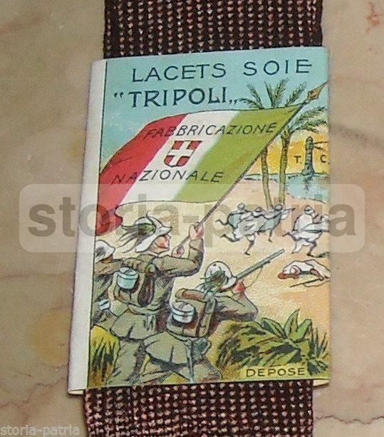 Laccio In Seta Militare "Tripoli" Per Divise E Decorazioni