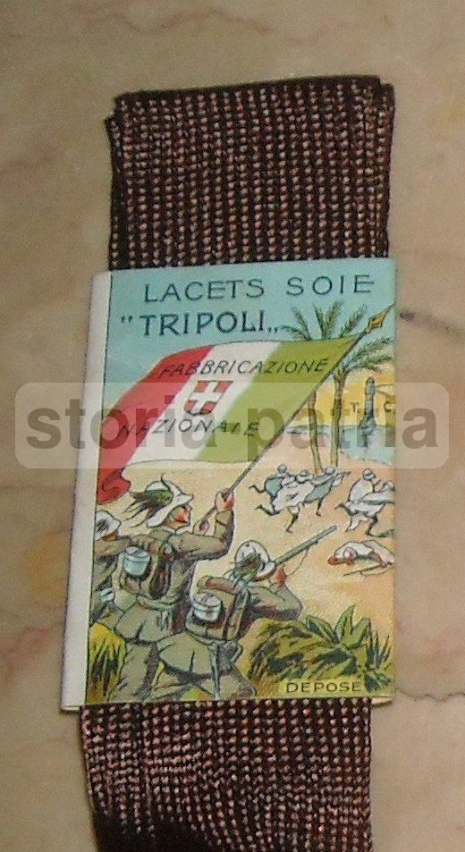 Laccio In Seta Militare "Tripoli" Per Divise E Decorazioni