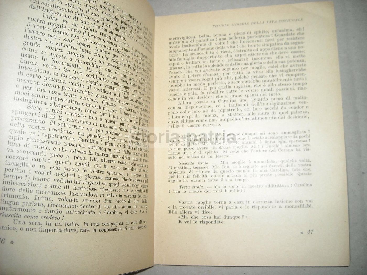 Piccole Miserie Della Vita Coniugale, Honoré De Balzac, De Carlo, 1944