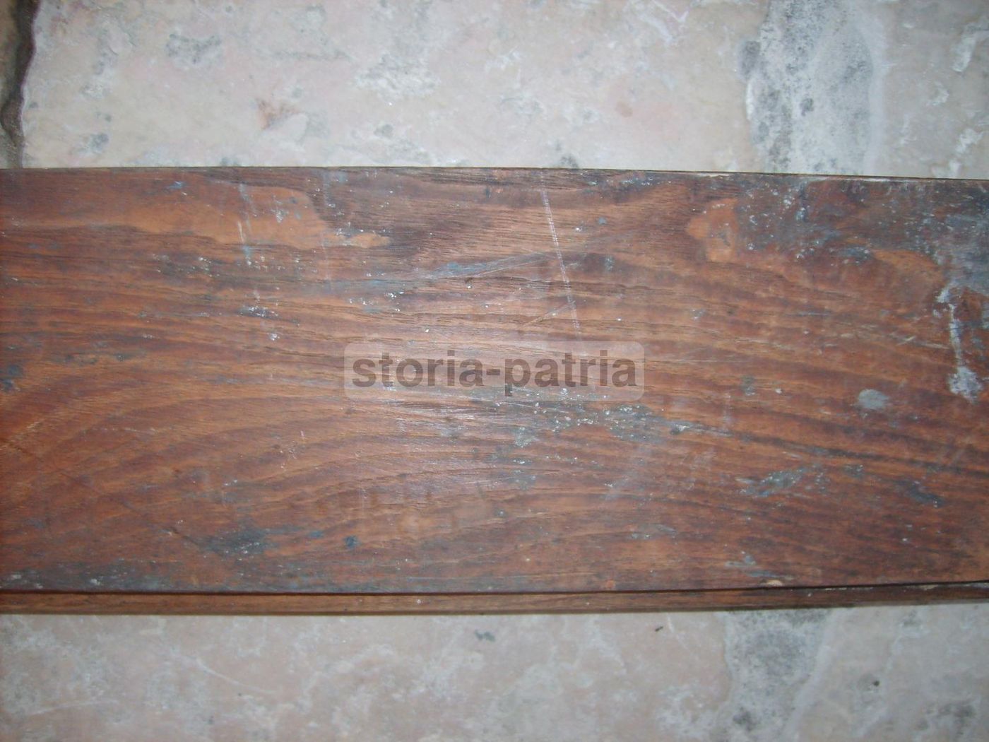 Cornice Antica In Legno Massello Per Grandi Dipinti E Specchi (212x132 Cm)