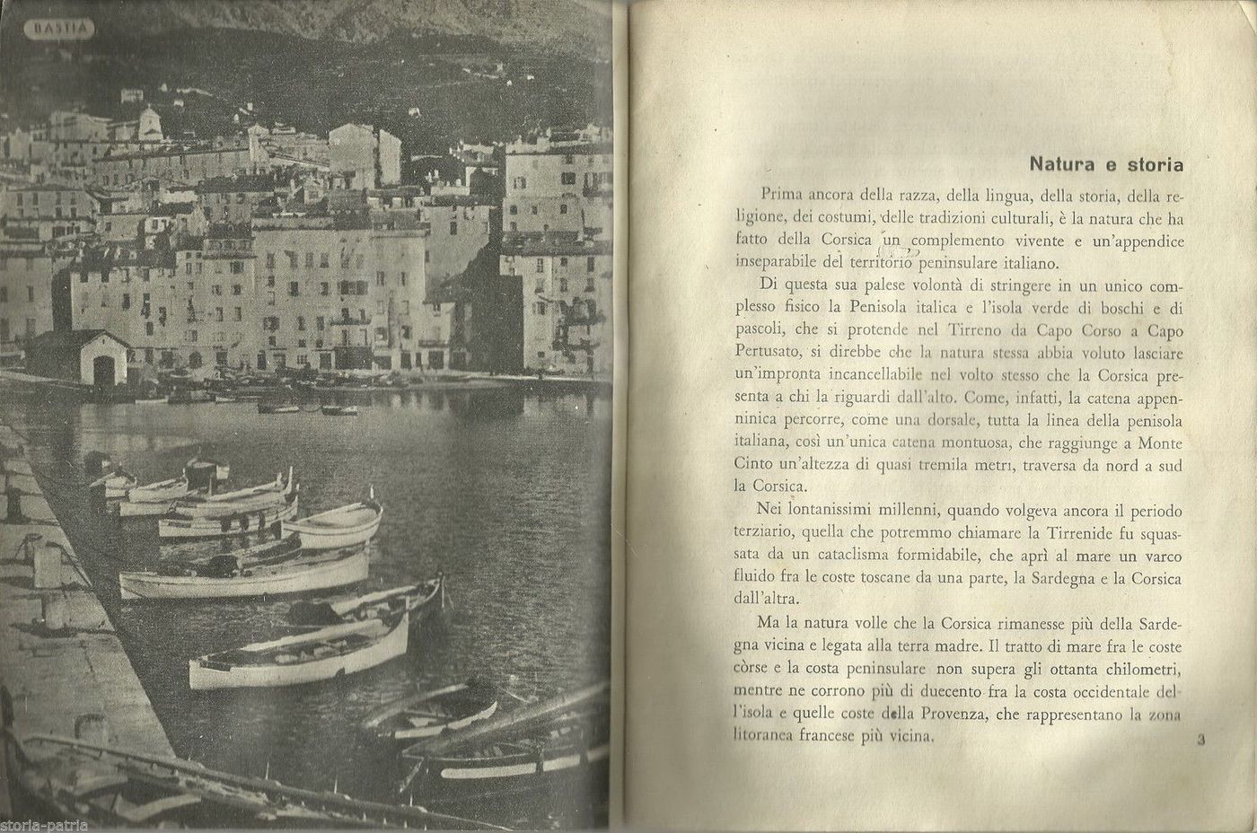 Corsica Terra Italiana 1941. Irredentismo Corso, Bastia, Paoli