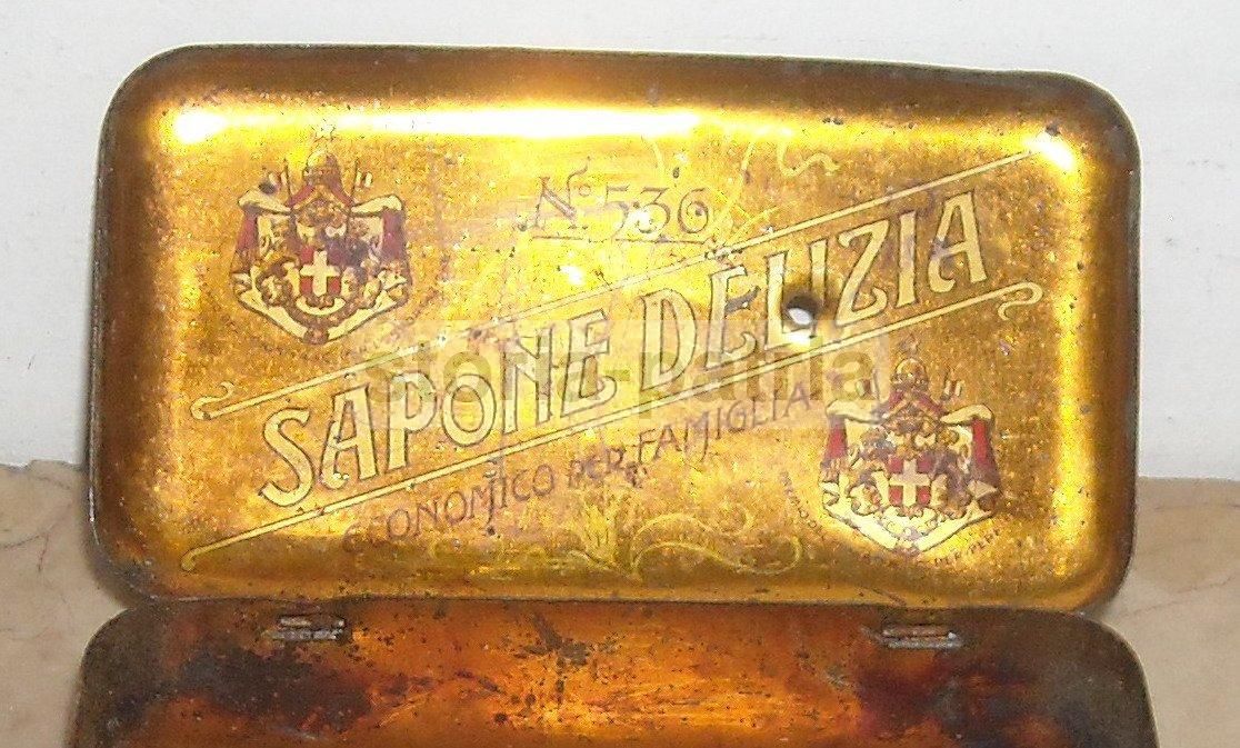 Scatola Sapone Sirio Milano Bovisa Liberty Primi '900 Araldica