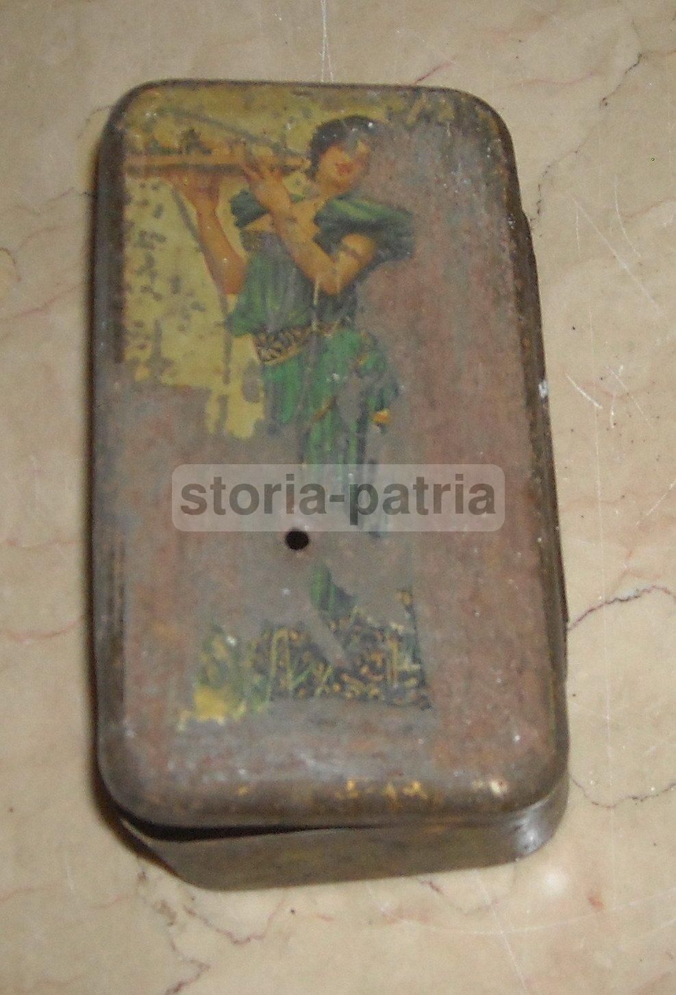 Scatola Sapone Sirio Milano Bovisa Liberty Primi '900 Araldica