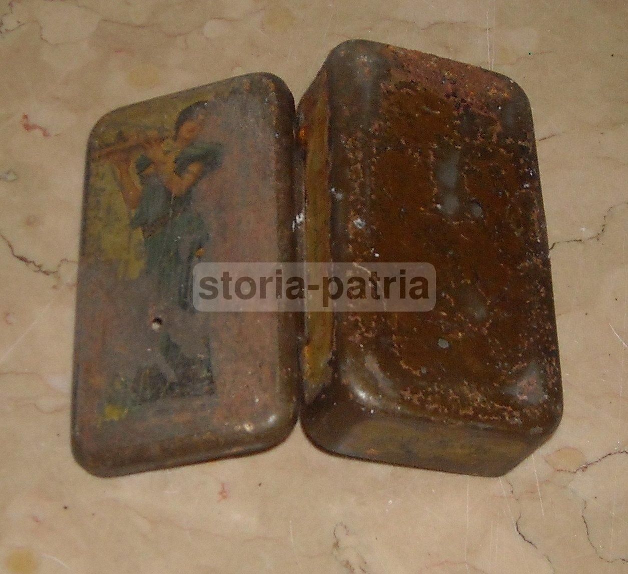 Scatola Sapone Sirio Milano Bovisa Liberty Primi '900 Araldica