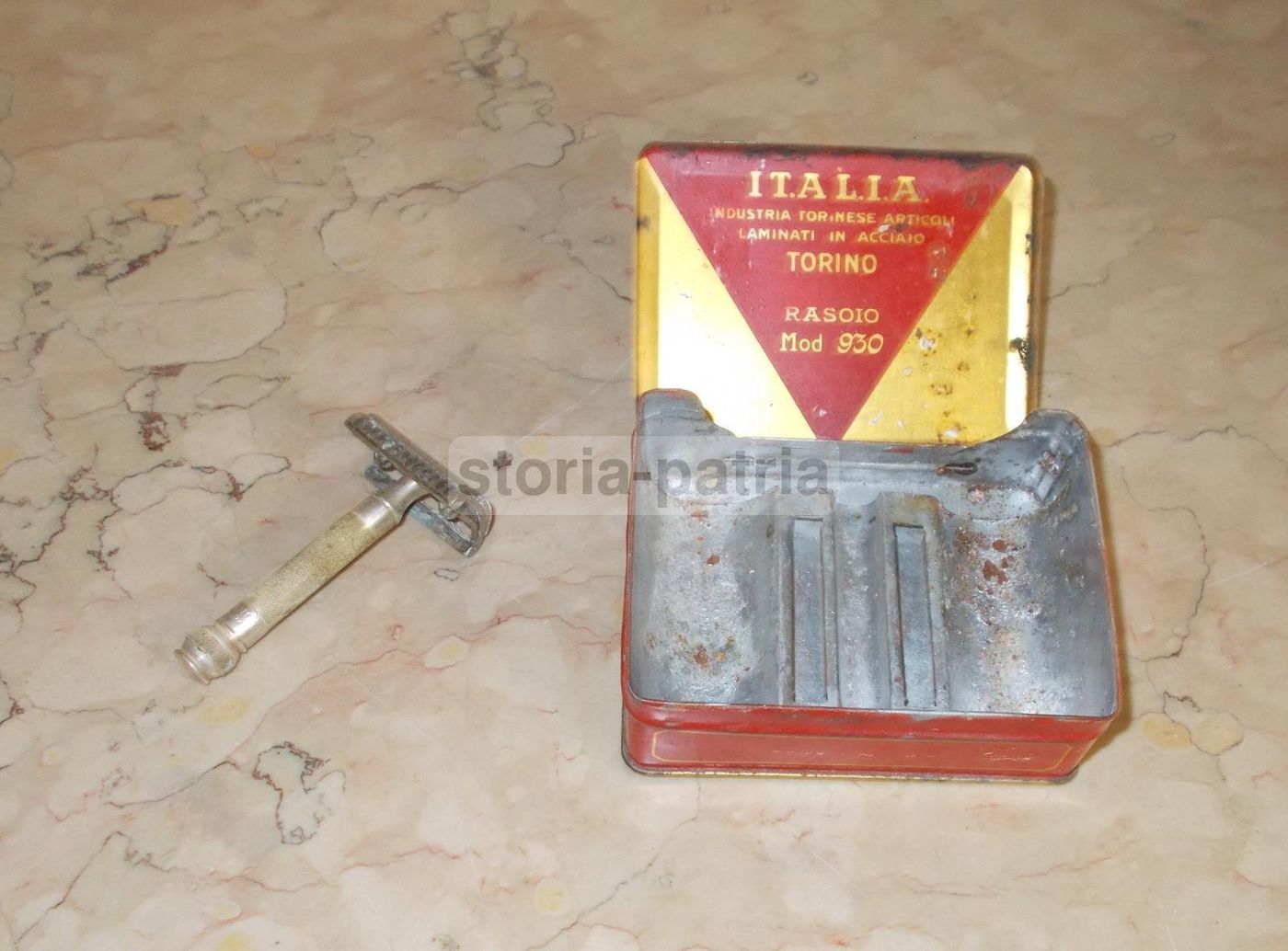 Rasoio Casanova 930 Italia Torino Anni '20 '30 Con Astuccio d'Epoca