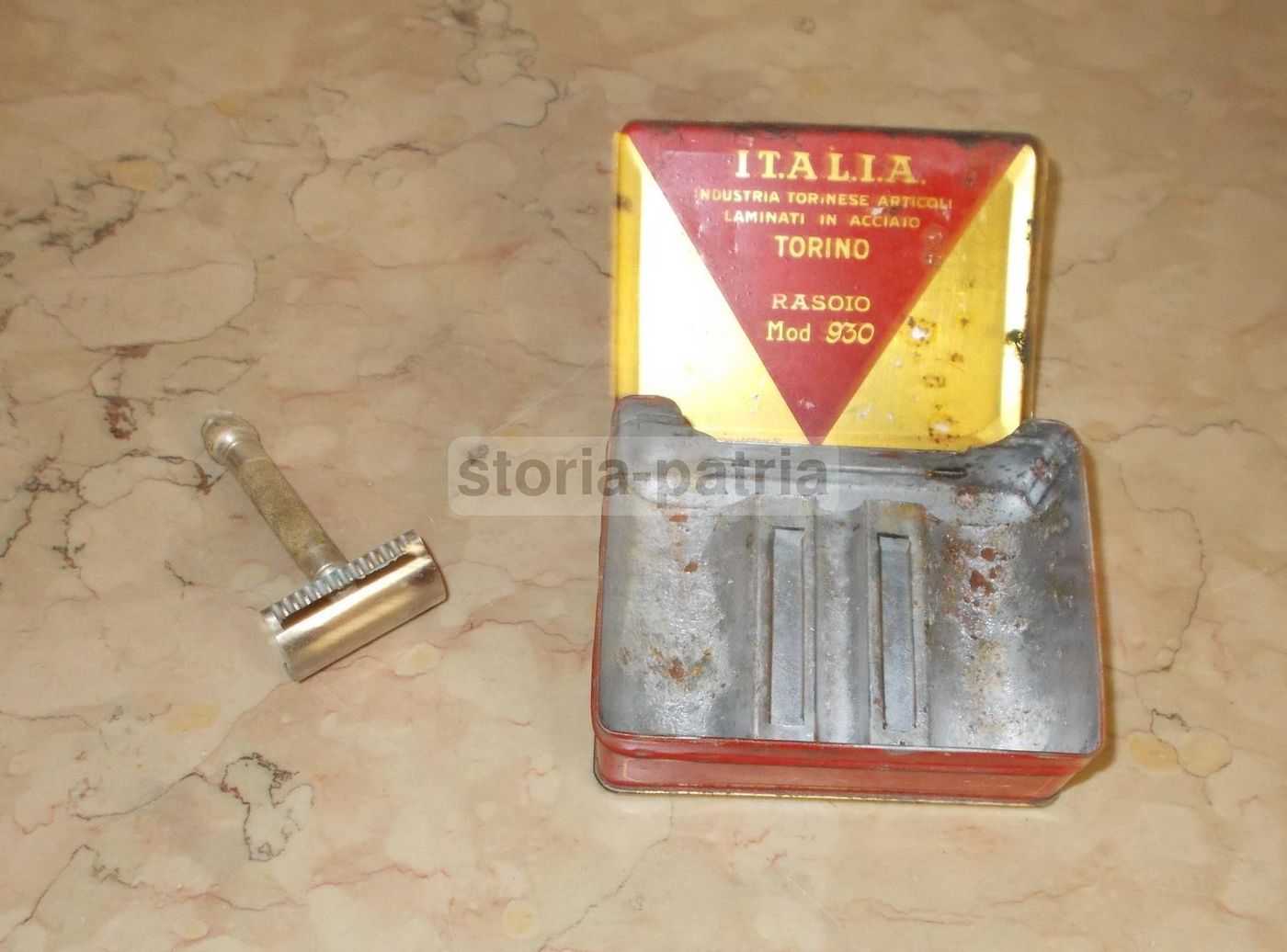 Rasoio Casanova 930 Italia Torino Anni '20 '30 Con Astuccio d'Epoca