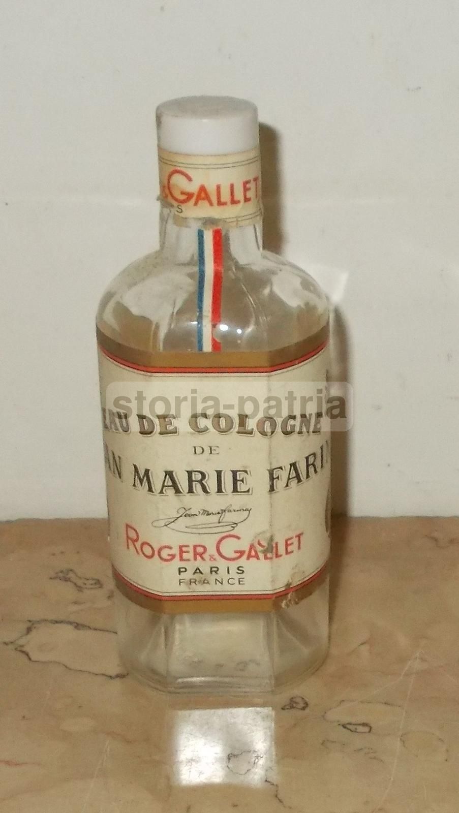 Bottiglia Eau De Cologne Jean Marie Farina Roger & Gallet Paris