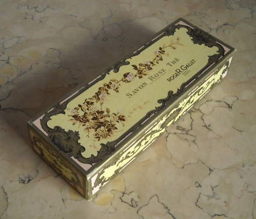 Astuccio Vintage Sapone Roger & Gallet Rose Thé, Parigi, Anni '50