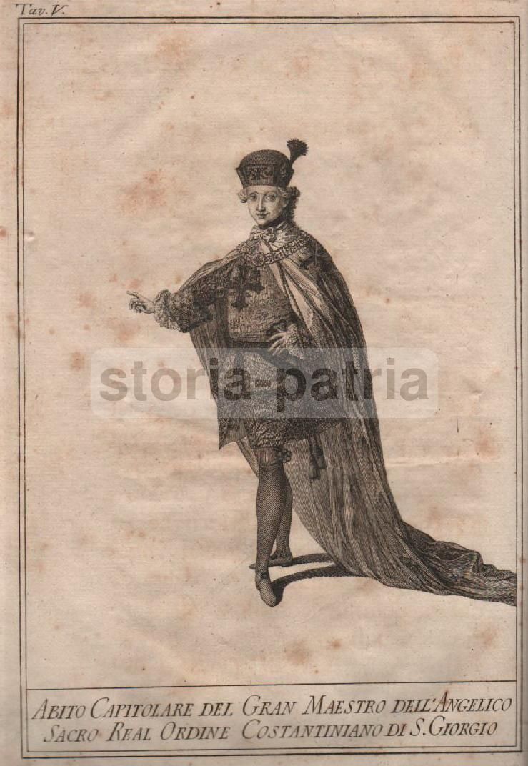 Costantino Il Grande, Filippo Musenga, 1770: Dissertazioni Sull'Ordine Costantiniano, Napoli