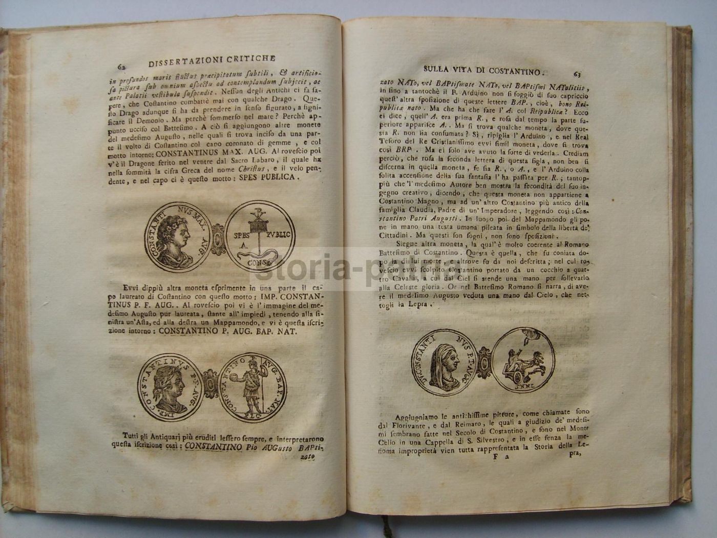 Costantino Il Grande, Filippo Musenga, 1770: Dissertazioni Sull'Ordine Costantiniano, Napoli