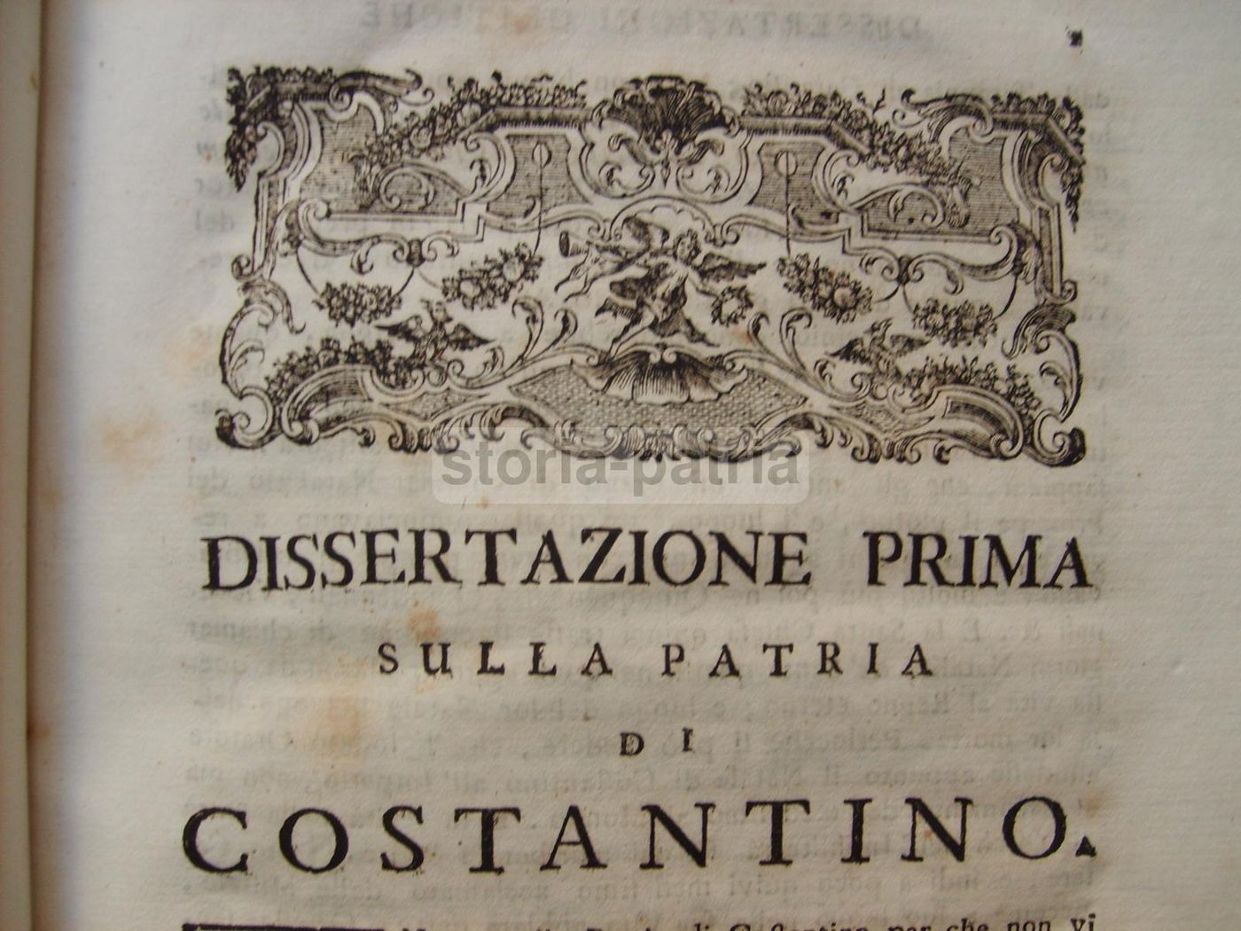 Costantino Il Grande, Filippo Musenga, 1770: Dissertazioni Sull'Ordine Costantiniano, Napoli