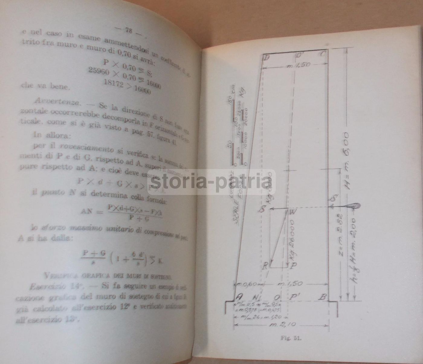 Muri Di Sostegno Luigi Rosci 1939 Statica Costruzioni Lavagnolo