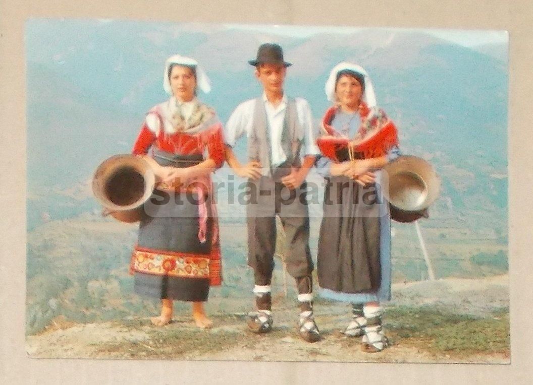 6 Cartoline Costumi Popolari Ciociari, Folklore Ciociaria, Anni '50 '70