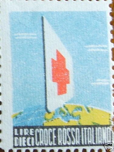 Chiudilettera Croce Rossa Italiana Da 10 Lire, Prima Metà Del '900