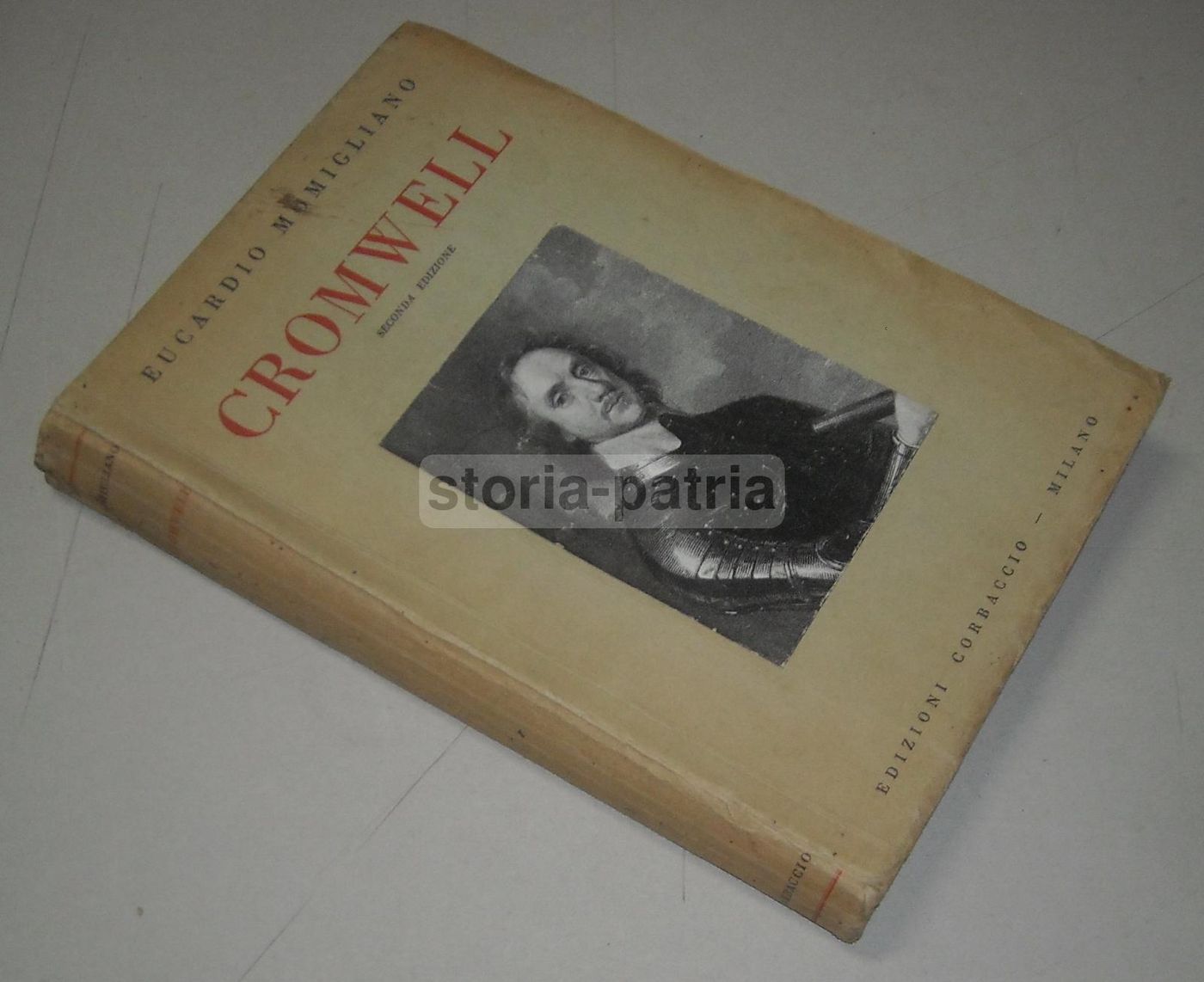 Cromwell Di Eucardio Momigliano, Corbaccio 1932, Storia Inglese