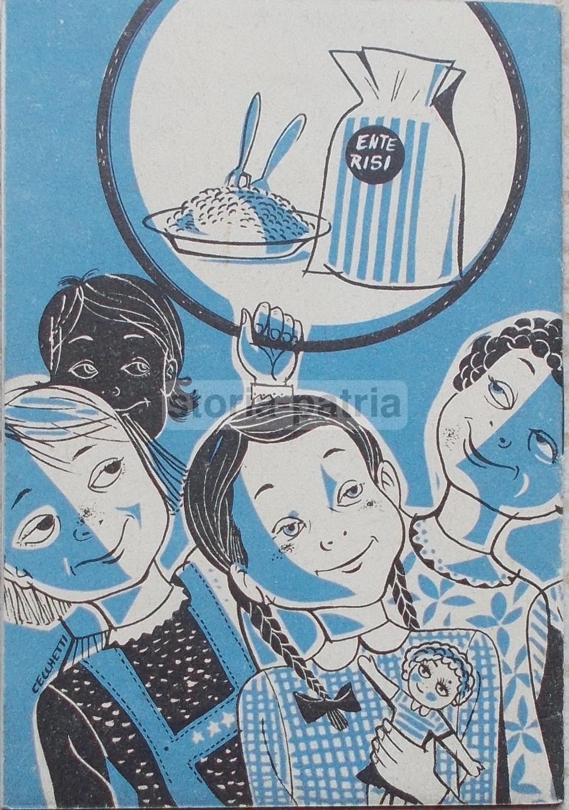Per Voi Bambine: Ente Nazionale Risi Milano, 1952