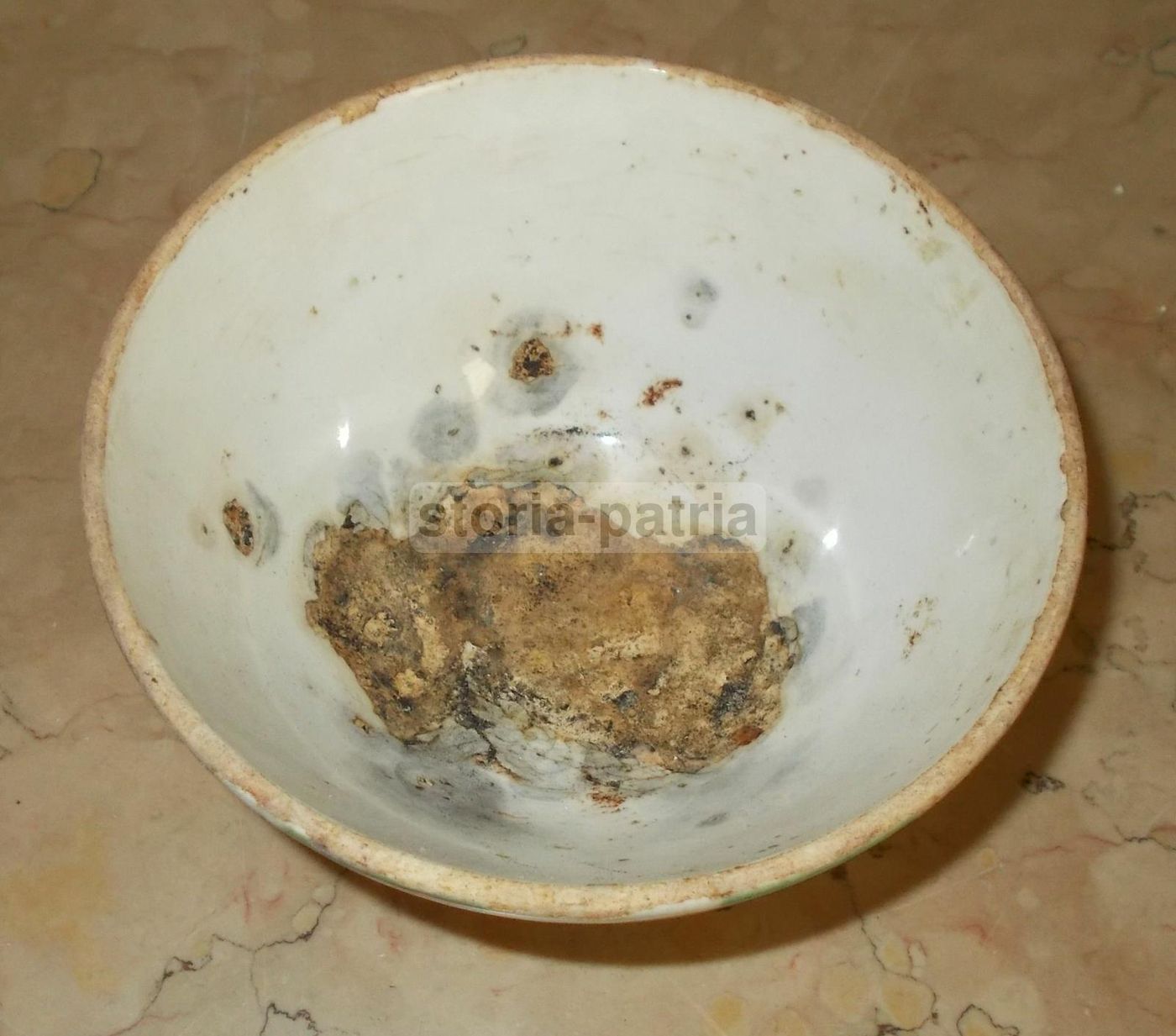 Tazza In Ceramica Vedova Besio E Figlio, Decoro Futurista, Anni '20