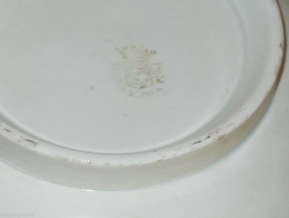 Scodella In Ceramica Bianca Vedova Besio E Figlio, Fine XIX   Inizio XX Secolo