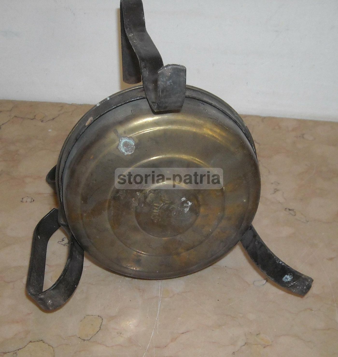 Antico Fornello Da Viaggio Portatile Victoria Anni '20 Ottone
