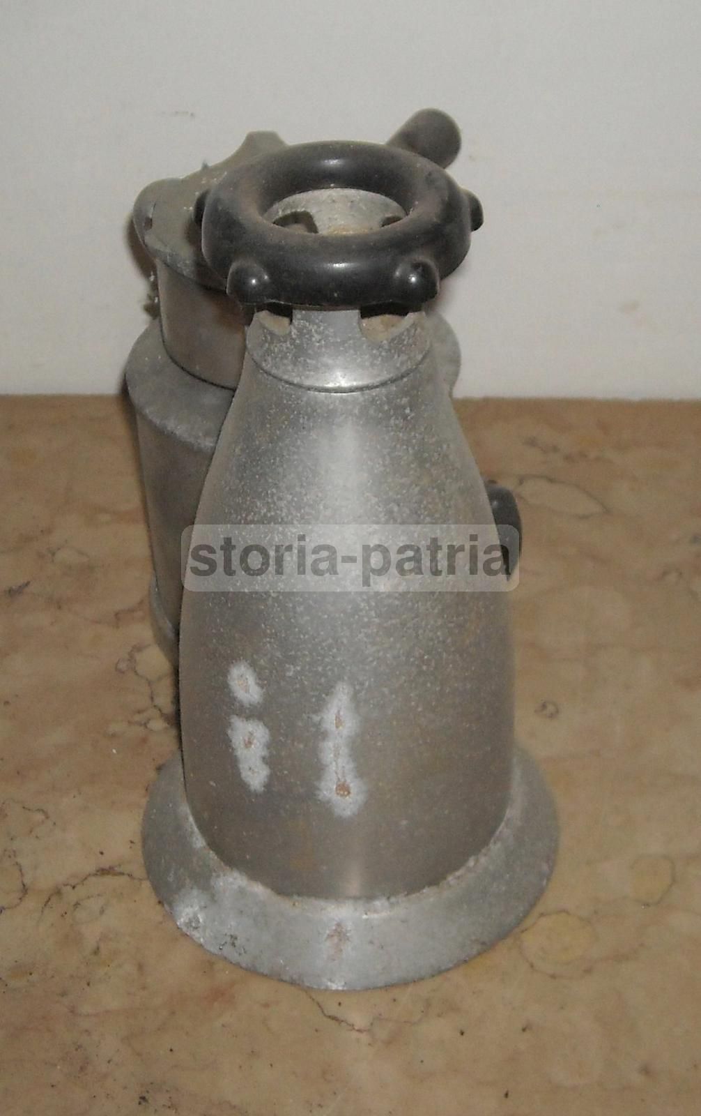 Caffettiera Napoletana Vesuviana Vintage In Metallo, Anni '50