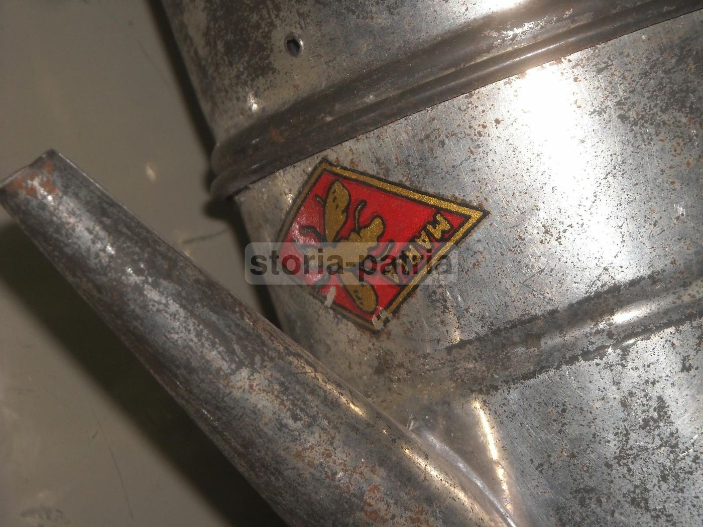 Caffettiera Napoletana Vintage Mosca In Metallo, Anni '30