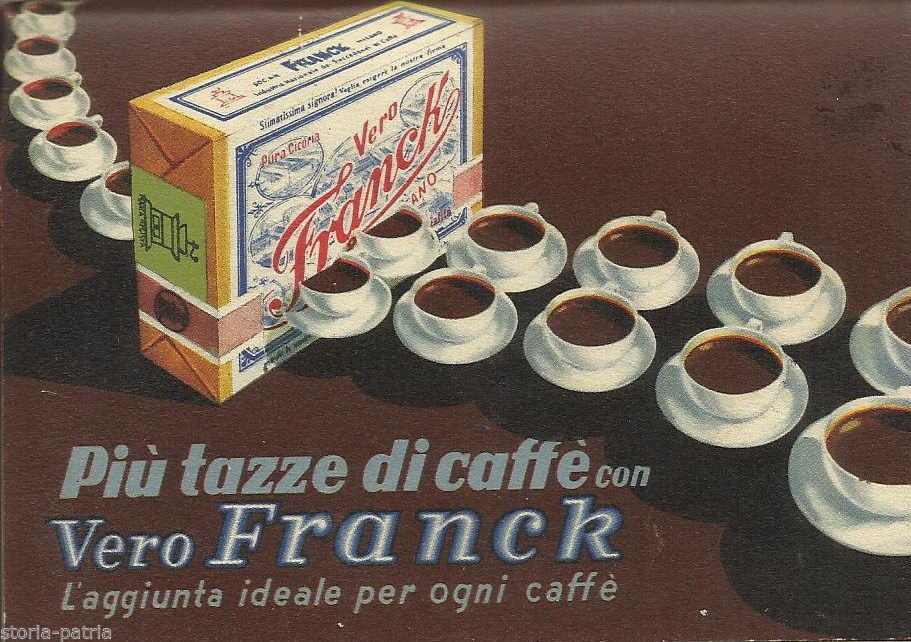 Vademecum Franck 1939: Calendario Pubblicitario Succedanei Caffè