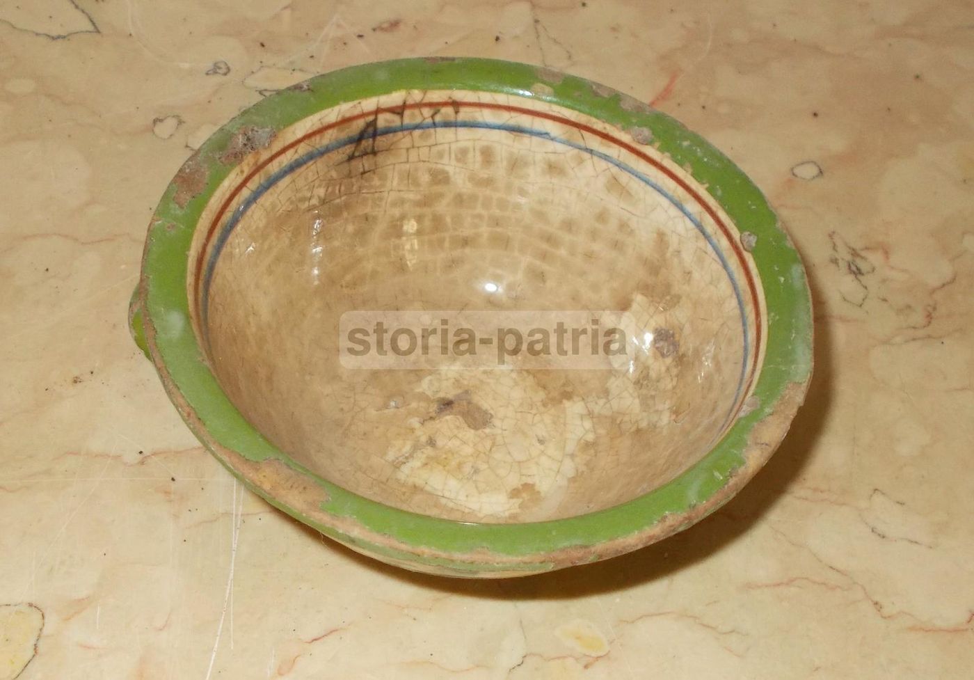 Tazza Pubblicitaria Cirio In Ceramica Con Decoro Floreale Anni '30