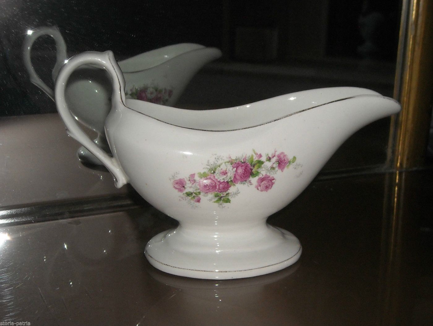 Versatoio In Ceramica Di Palermo, Epoca Liberty, Decoro Floreale