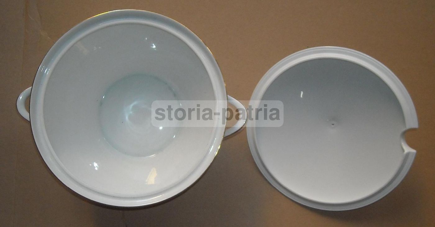 Zuppiera Porcellana Seltmann Weiden Bavaria Monika Decori Floreali