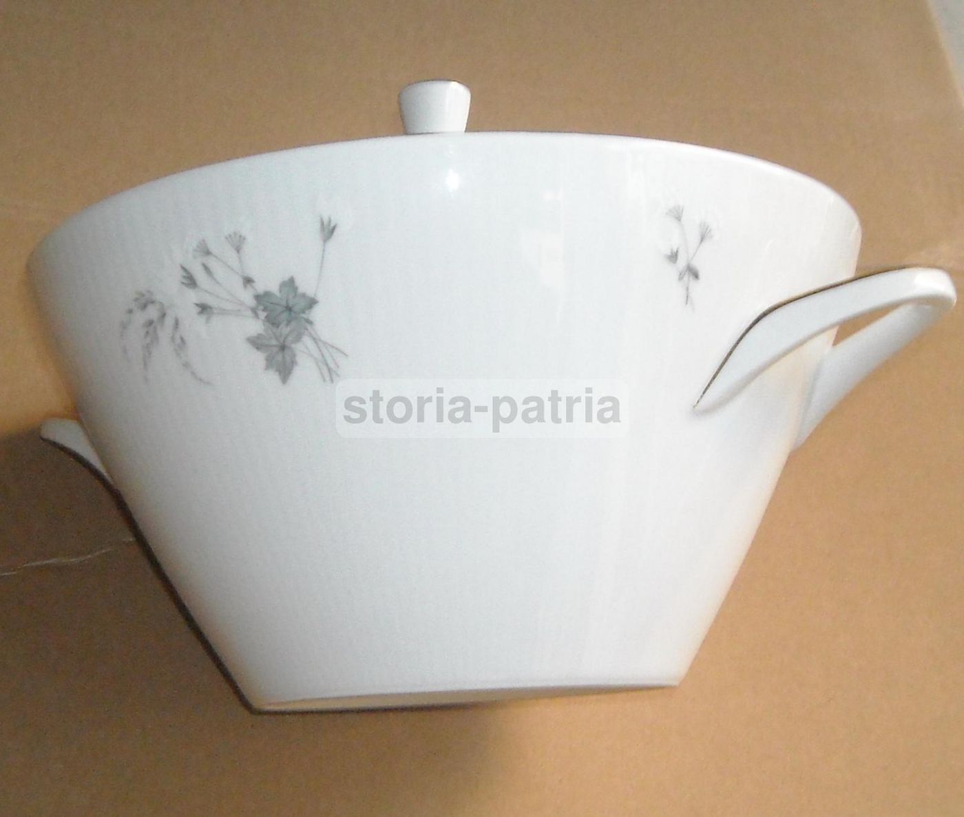 Zuppiera Porcellana Seltmann Weiden Bavaria Monika Decori Floreali