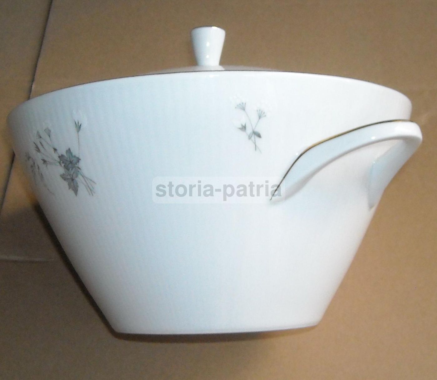 Zuppiera Porcellana Seltmann Weiden Bavaria Monika Decori Floreali