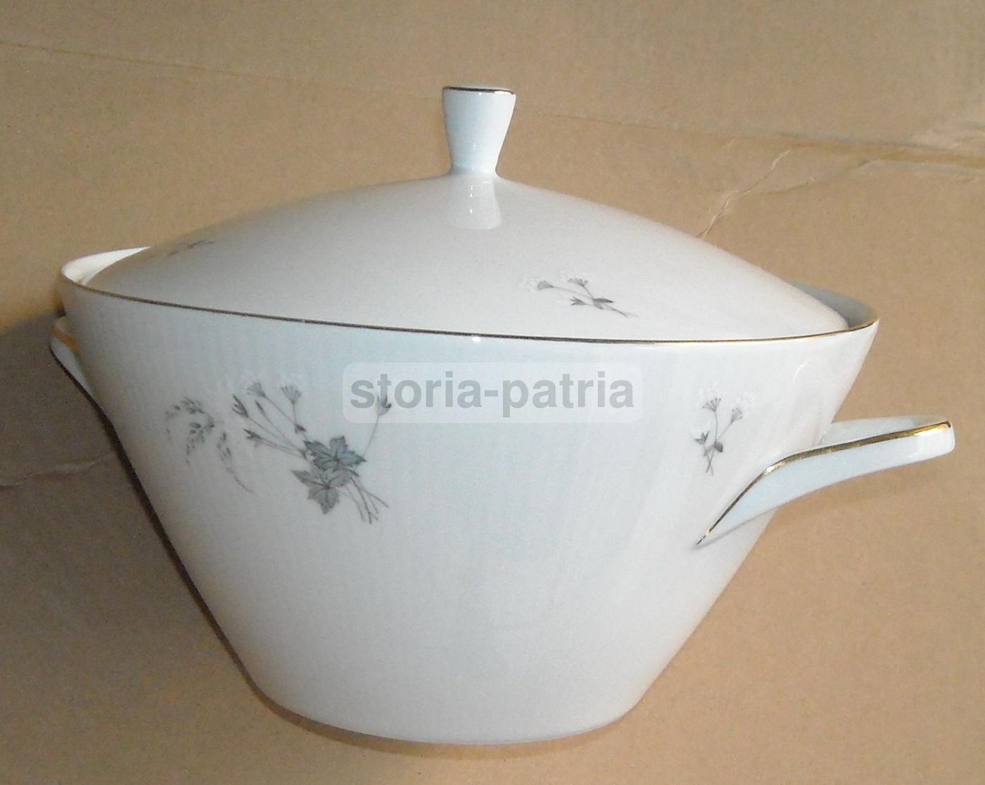 Zuppiera Porcellana Seltmann Weiden Bavaria Monika Decori Floreali