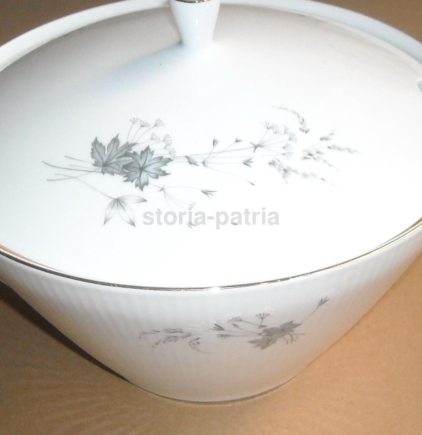 Zuppiera Porcellana Seltmann Weiden Bavaria Monika Decori Floreali