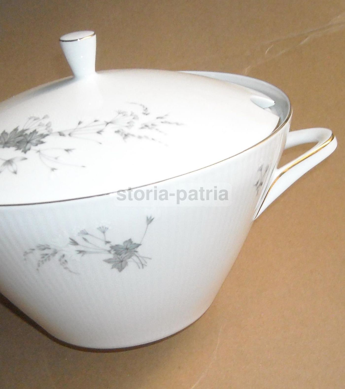 Zuppiera Porcellana Seltmann Weiden Bavaria Monika Decori Floreali