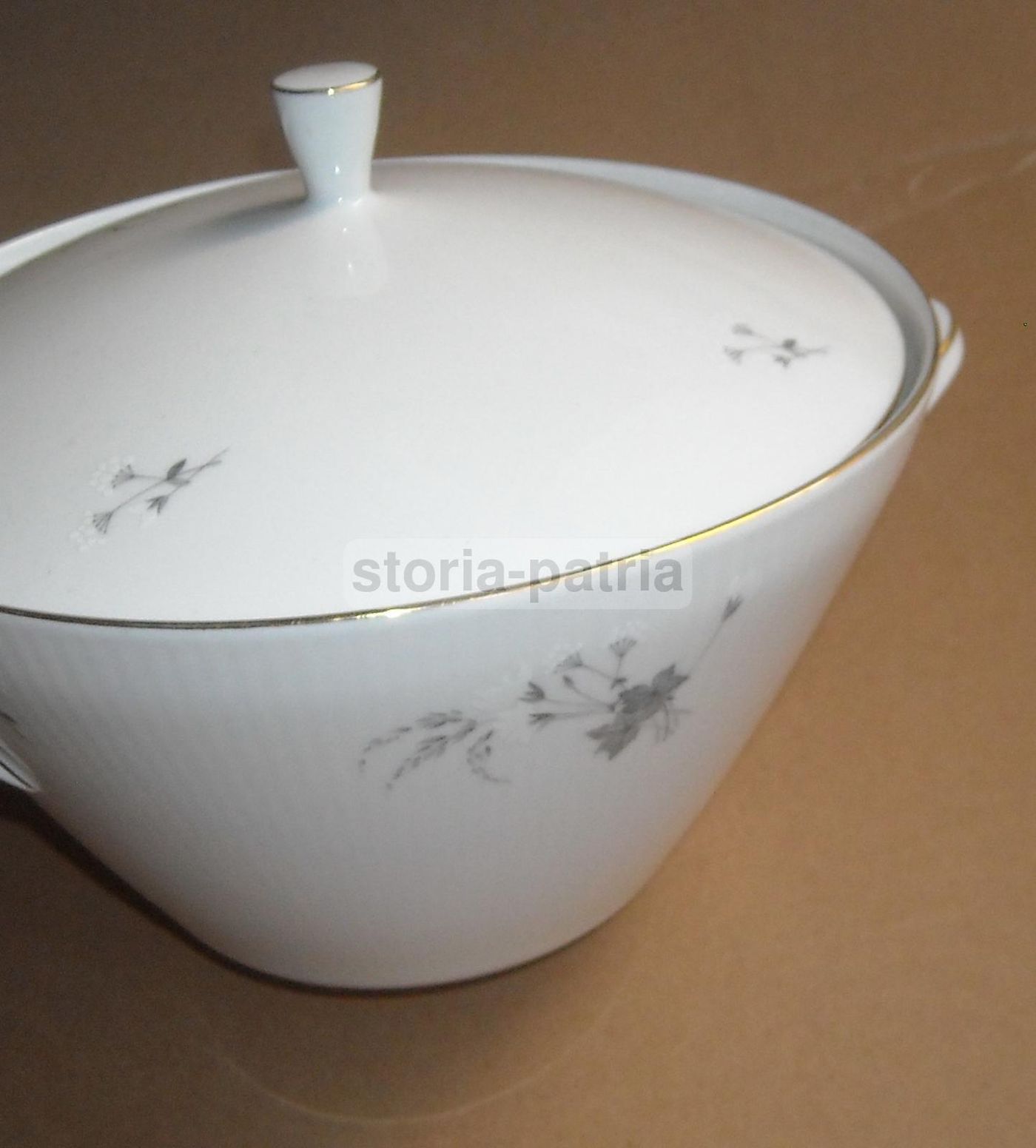 Zuppiera Porcellana Seltmann Weiden Bavaria Monika Decori Floreali