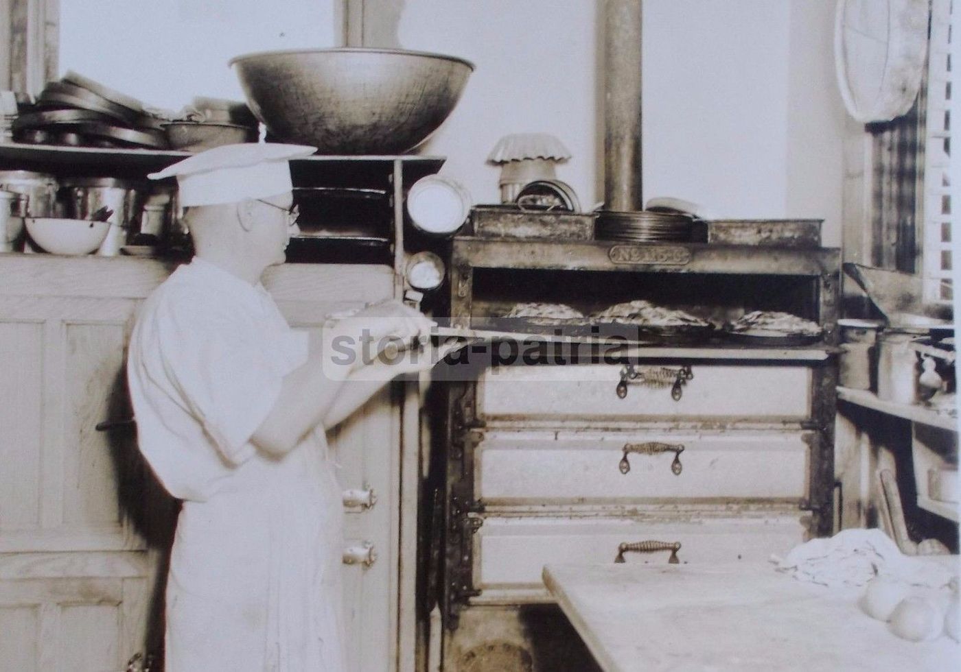 Fotografia Pasticciere Hollywood Anni 50 60 Ristorante Americano