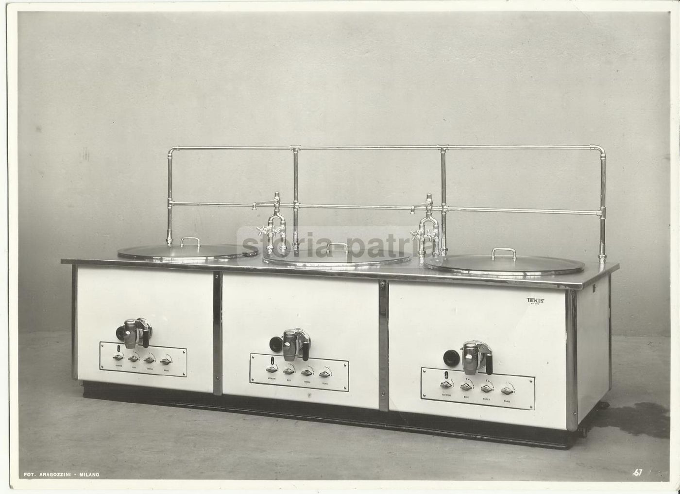 Fotografia Cucina Professionale Aragozzini, Anni '50, Milano