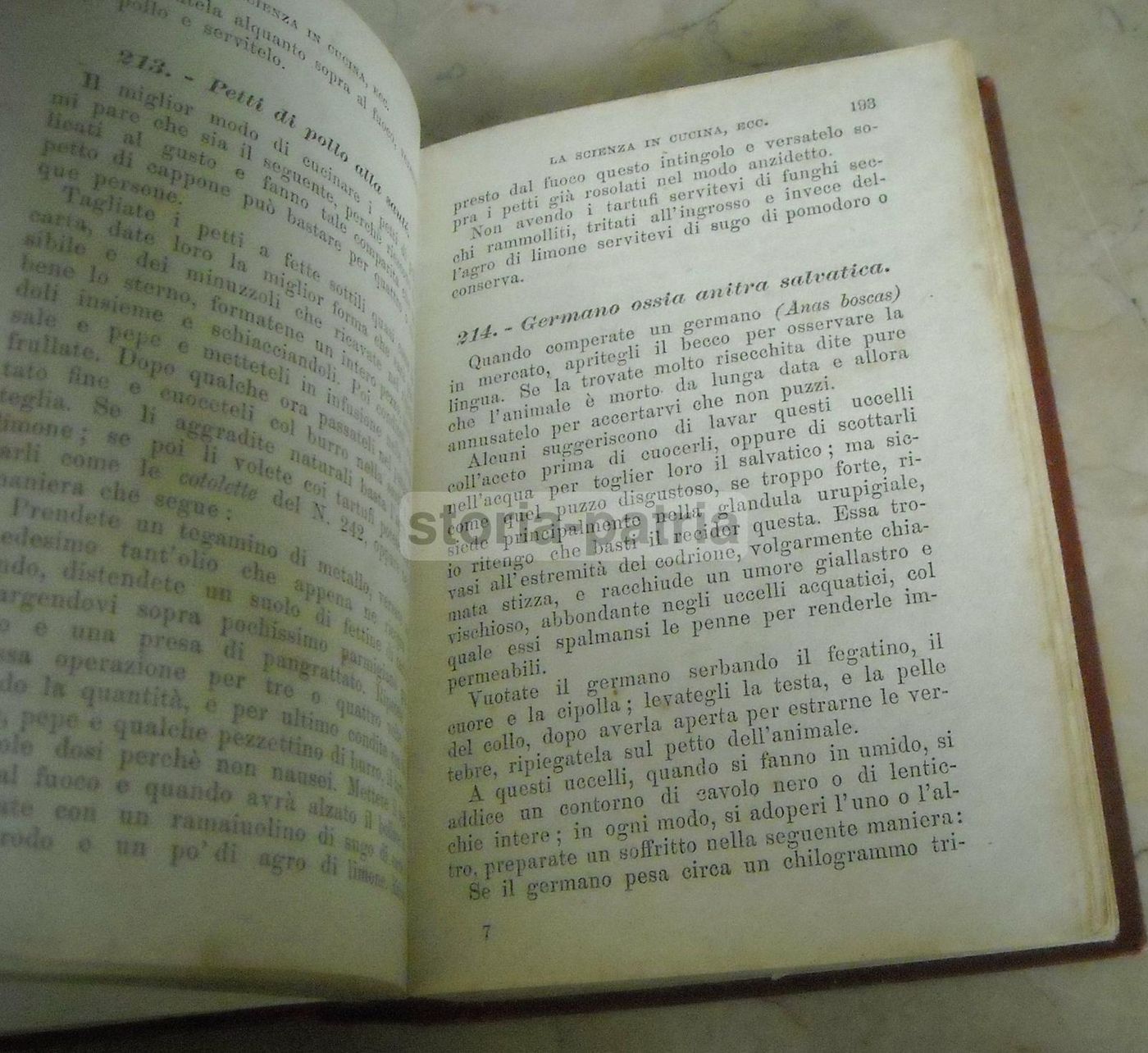 La Scienza In Cucina E L'Arte Di Mangiare Bene, Pellegrino Artusi   Salani, 1923