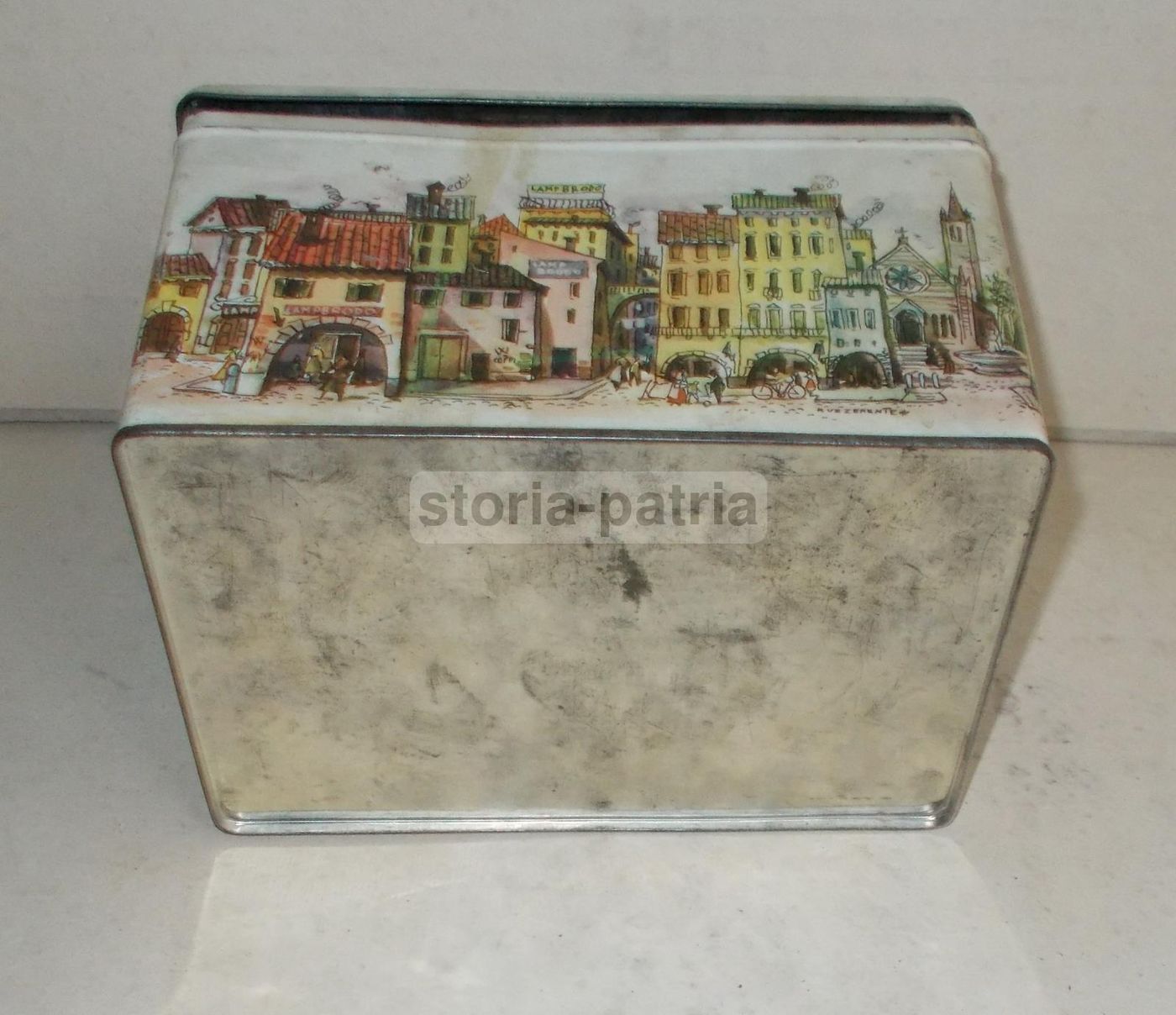 Scatola Pubblicitaria Lambrodo Ildea Verona Ruzzenente Anni '50