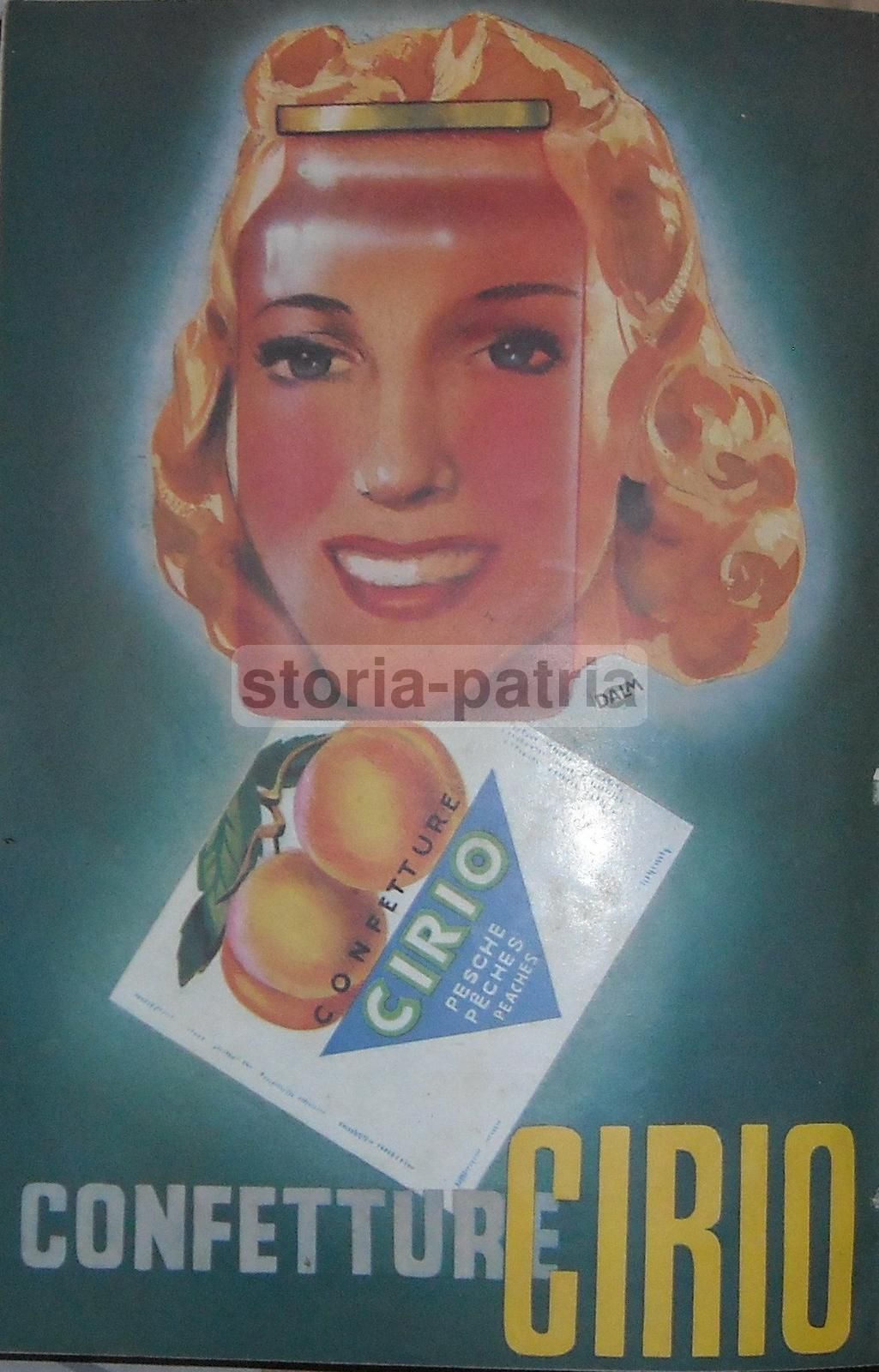 Pubblicità Confetture Cirio 1940 Illustrazione Originale Dalm