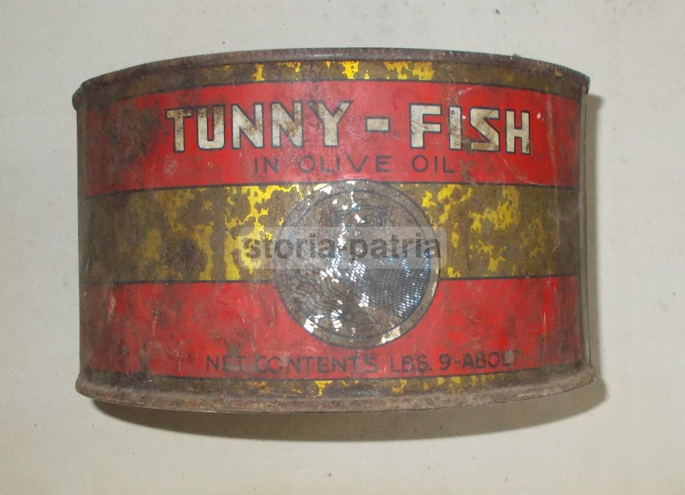 Scatola Di Latta Vintage Tonno Silvia, Lampedusa
