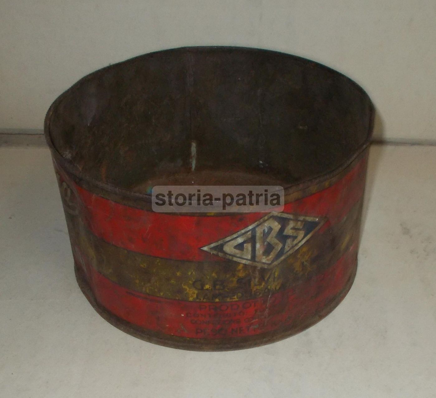 Scatola Di Latta Vintage Tonno Silvia, Lampedusa