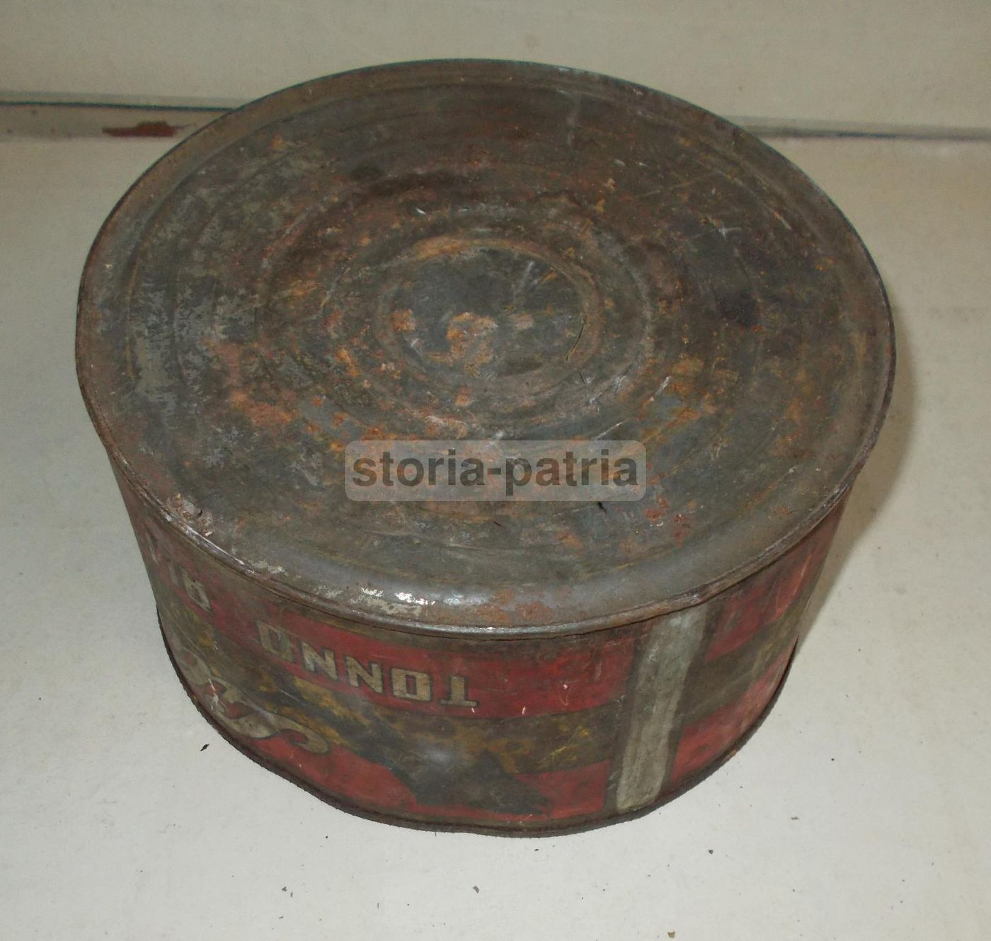 Scatola Di Latta Vintage Tonno Silvia, Lampedusa